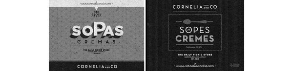 cornelia identity by Oriol gil www.mr cup.com #3d #identity #collateral #typography