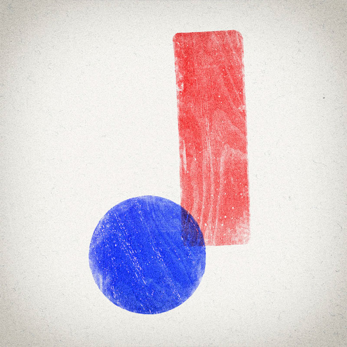 J #36daysoftype #j #blue #red #handmade #letters #font #design #typedesign #typographyinspired #welovetype #customtype #davidrico #barcelona