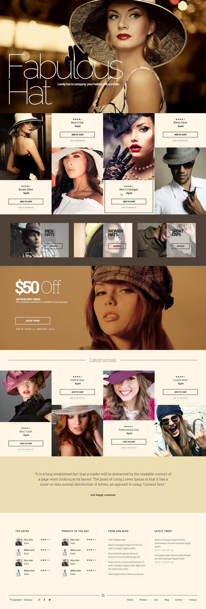 fashion, hat, ecommerce, brown, concept, layout, website #ecommerce #website #brown #hat #concept #fashion #layout