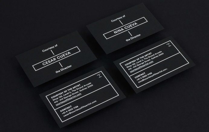 Branding #business #card #foil #stamp #print