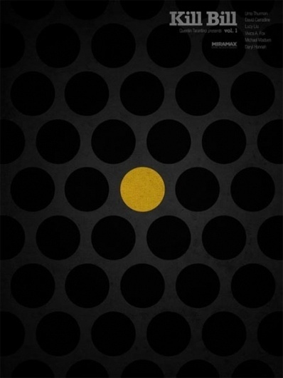 I Watch Stuff - More Tarantino Posters -- In That Minimalist Style That's All the Rage! #design #tarantino #poster #film #minimalist