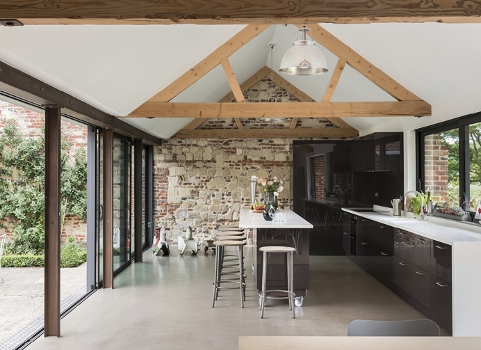Contemporary barn conversion