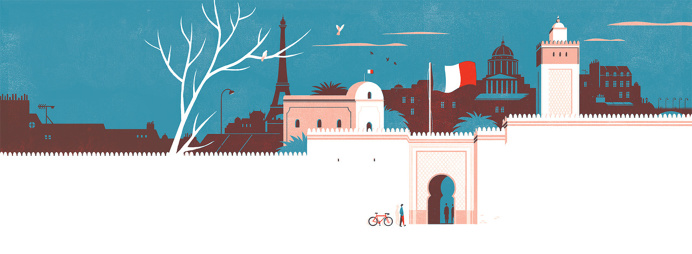 Illustration by Tom Haugomat #illu #illustration #texture