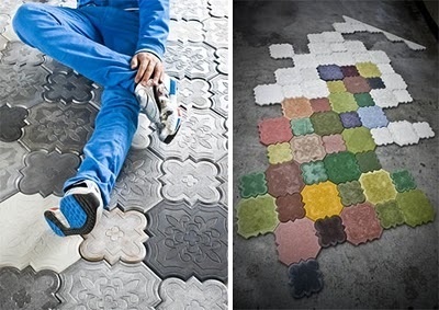 Ivanka concrete tiles #floors #design #flooring