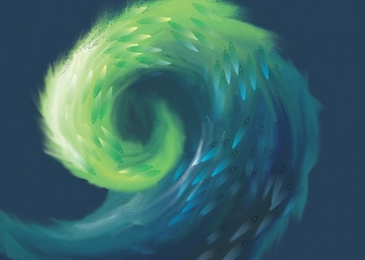 fish1.jpg (JPEG Image, 700 × 500 pixels) #fish #digital #illustration #painting #colour