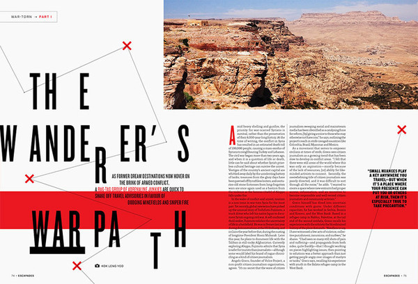 Matt Chase: Escapades Magazine / on Design Work Life #layout #editorial #magazine