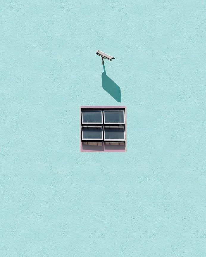 Creative, Colorful and Minimalist Photos of Hong Kong Architecture by Chak Kit