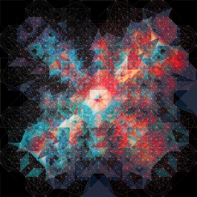 #geometry #color #warm and cool #palette