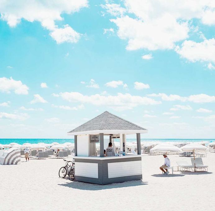 Cabana: Minimalist and Bold Landscapes of Miami Beach by David Behar