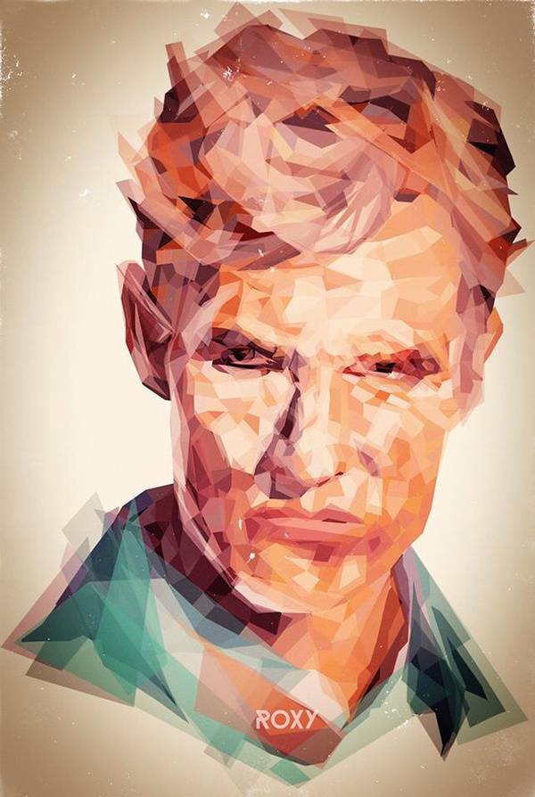 https://www.behance.net/digitaljacklight #true #portraits #detective #poly