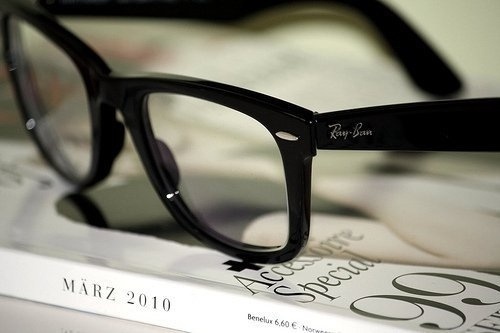 Sara Lindholm #fashion #glasses #ray #ban