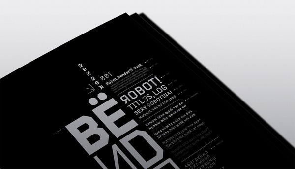 Bender Type - Poster #specimen #pickin #poster #type #bender
