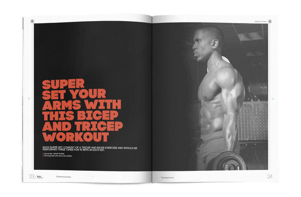 Magazine layout