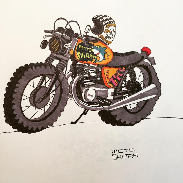 #moto illustration