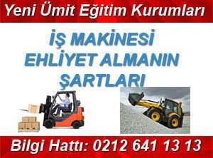 Forklift ehliyeti nasıl alınır