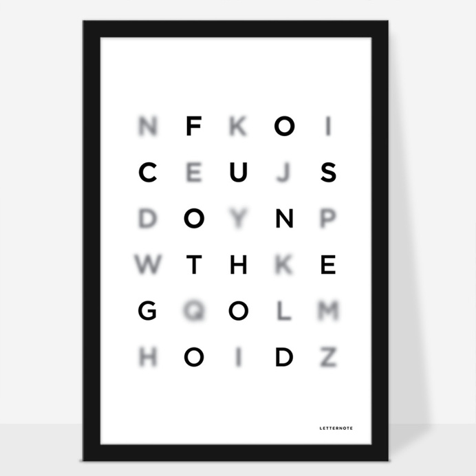 Focus on the good #typography #cleverdesign #design #sanserif #focusonthegood #focus #good #goodvibe #postive #poster #wallart #letternote #