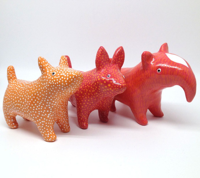 Animal sculptures by Jonas Welin