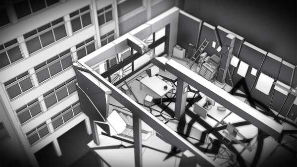 huge space merged #big #design #graphic #horror #illustration #thriller