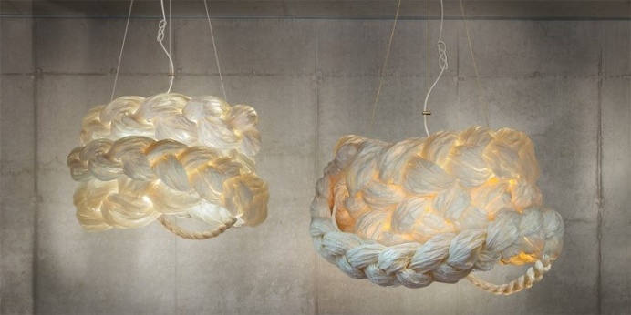 The Bride – collection of lamps made of paper