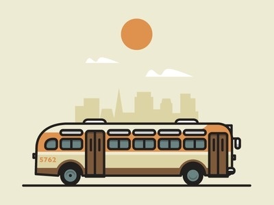 Vintage Bus #bus #vintage
