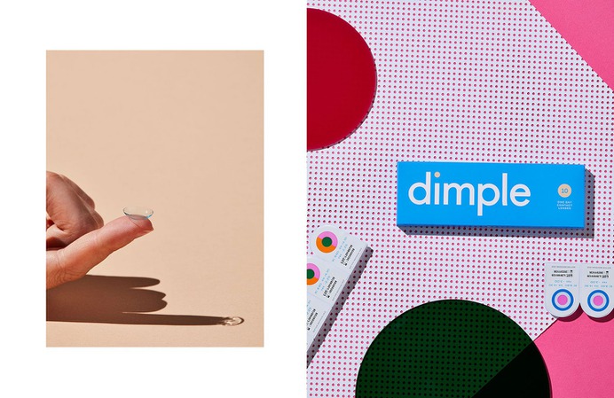 Dimple Brand Identity - Mindsparkle Mag Dari Israelstam, Founder & Creative Director of Universal Favourite created a user-centric brand identity for Dimple. #logo #packaging #identity #branding #design #color #photography #graphic #design #gallery #blog #project #mindsparkle #mag #beautiful #portfolio #designer