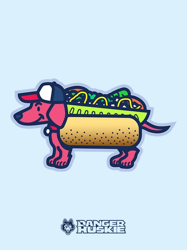 Winning ugly is still winning right? This wiener dog knows that and is repping the colors of the south siders while rocking a sweet Chicago-style hot dog costume!