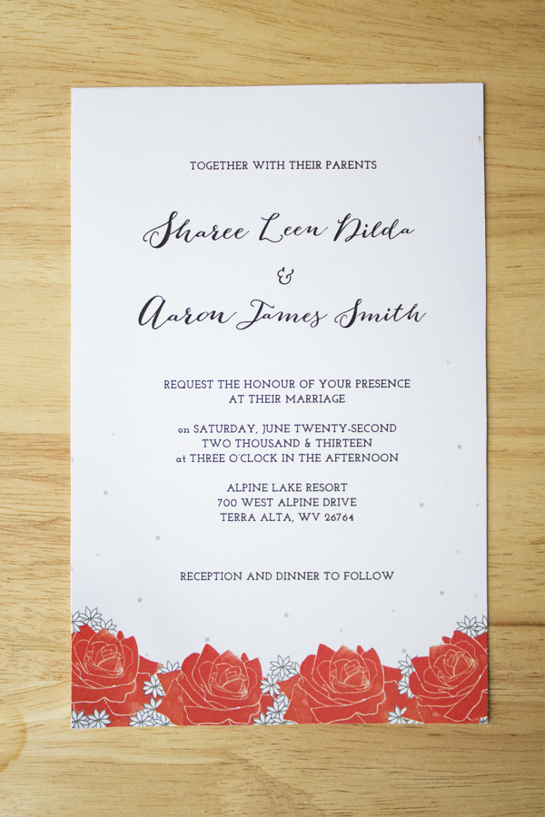 Wedding Invitation #invitation #print #weddinginvitation #printdesign #invites #wedding
