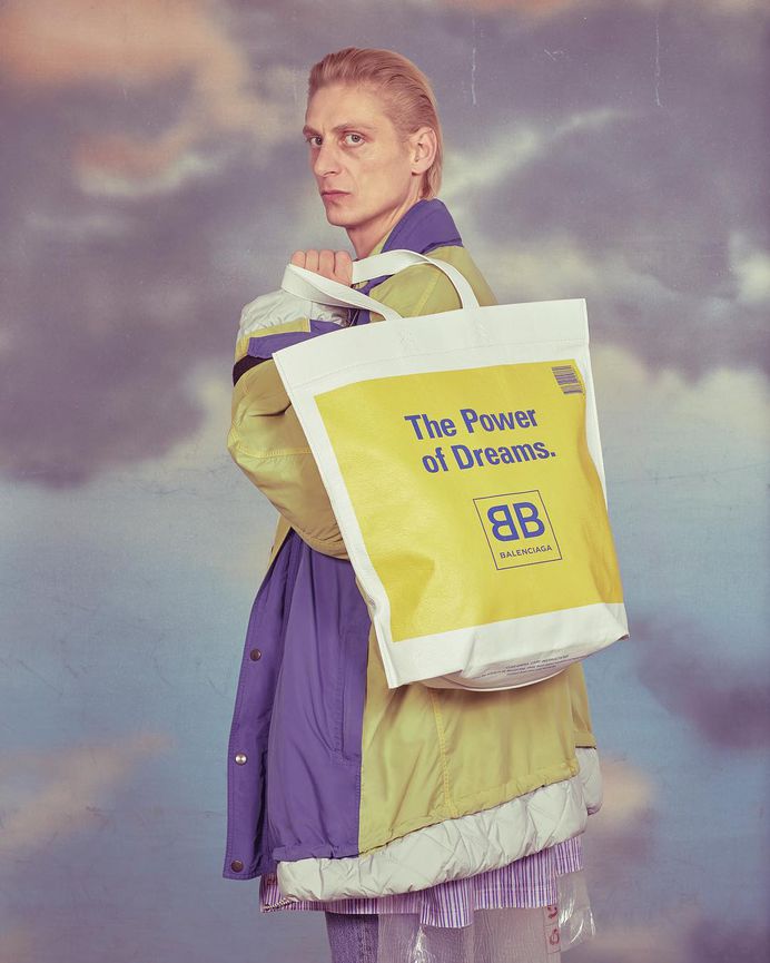 Balenciaga Men Spring Summer 18 campaign. Photography by @RobbieAugspurger, styling by @LottaVolkova