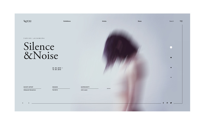 AgXXI | Website on Behance