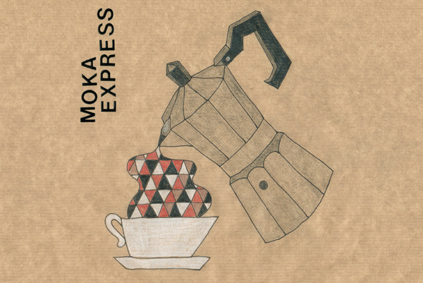 Moka express #moka #illustration #coffee #drawing #italy