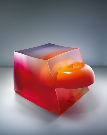 Jelly & Light on the Behance Network #sculpture #light #jelly #colour