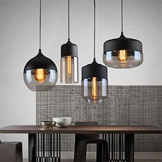 Ferand Modernes Glas-Leuchter-Deckenleuchte Pendelleuchte Coffee Bar Deco Fixture, Schwarz, Wohnung Ferand http://www.amazon.de/dp/B0188SGEZU/ref=cm_sw_r_pi_dp_iv-Jwb1QKHF28