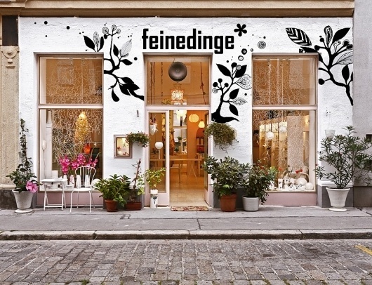 Graphic-ExchanGE - a selection of graphic projects #exterior #flowers #storefront