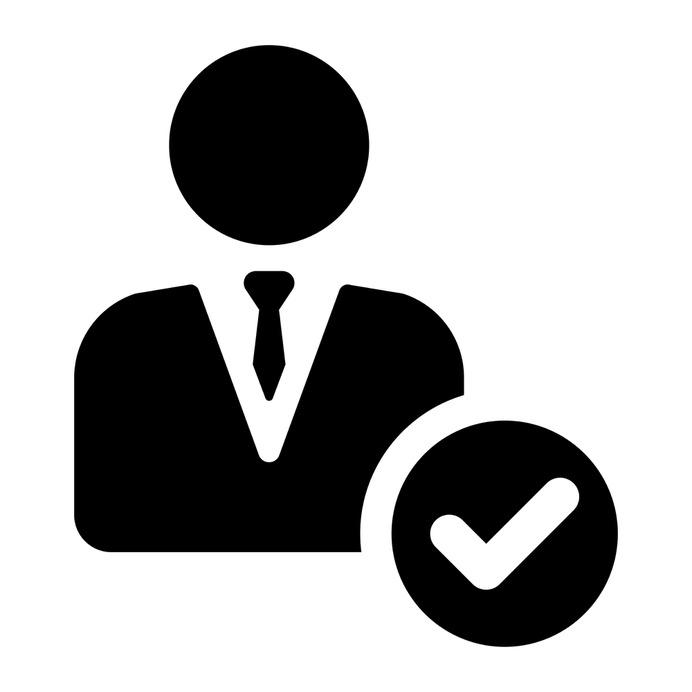 See more icon inspiration related to businessman, manager, people, approved and stick man on Flaticon.