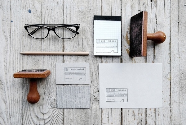 Zsófi Dobos Branding | Serifs & SansSerifs & Sans #stamp #wood #corporate #identity #typography