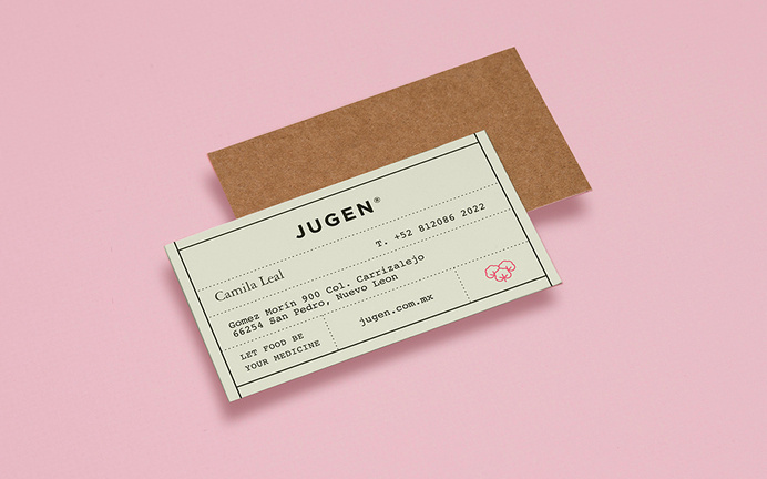 Anagrama | Jugen #card #print #kraft #business