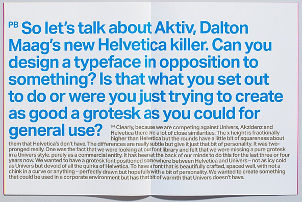 Bruno Maag - Aktiv Grotesk #font #typeface