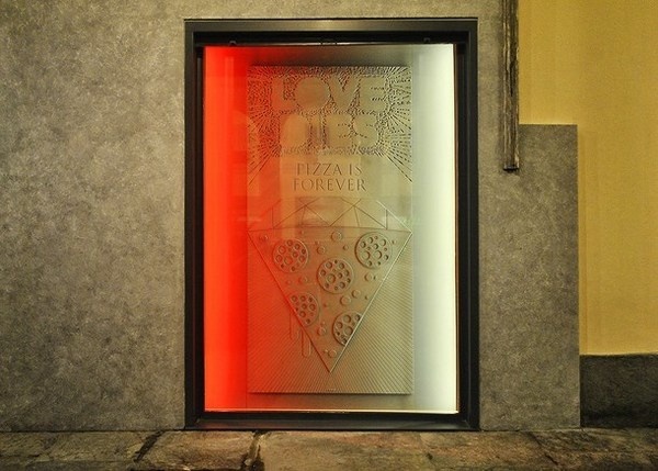 Pizza art wall decoration #artistic #pizzeria #decor #restaurant #art #pizza #decoration