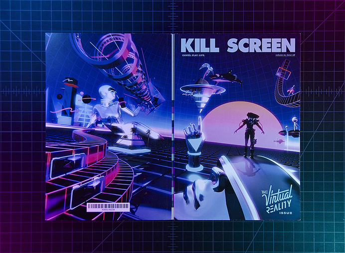 KILL SCREEN 8: Virtual RealityÂ on cyber-news stands near you #igloo #dark