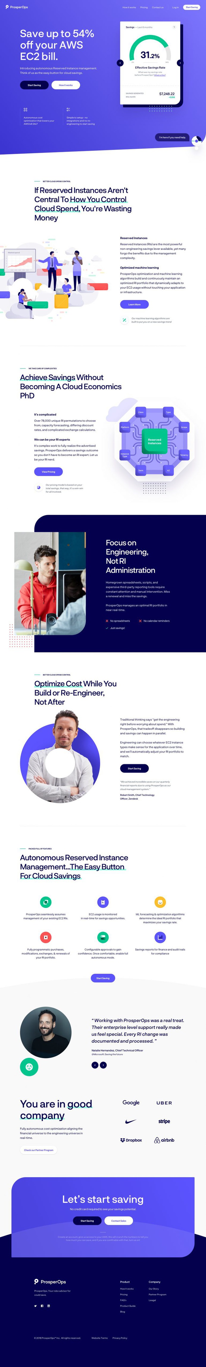 ProsperOps – Homepage Exploration #2