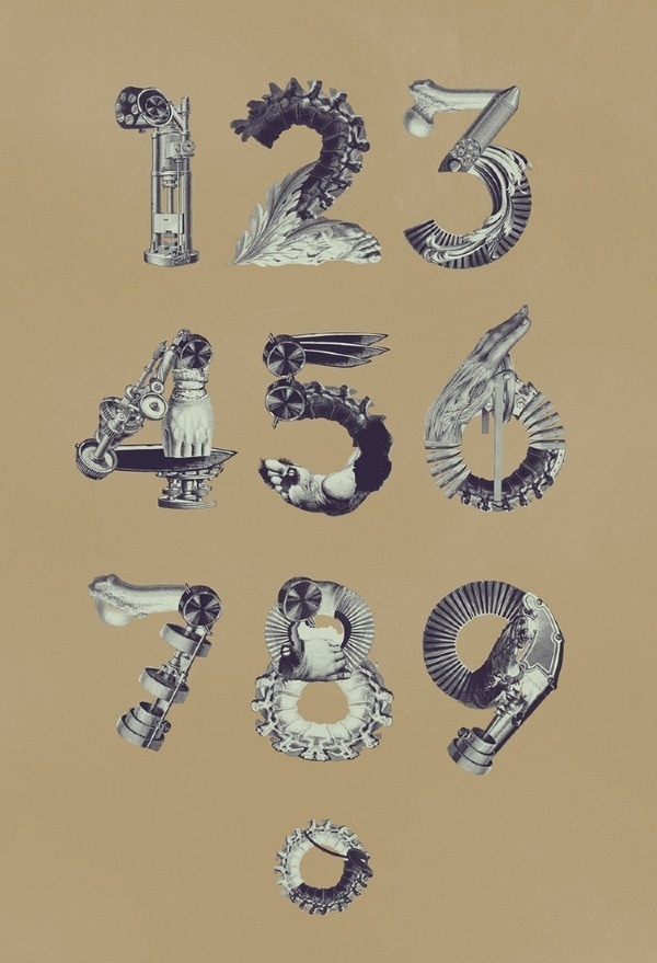 Alphabet [Re:Production] on the Behance Network #collage #poster #typography