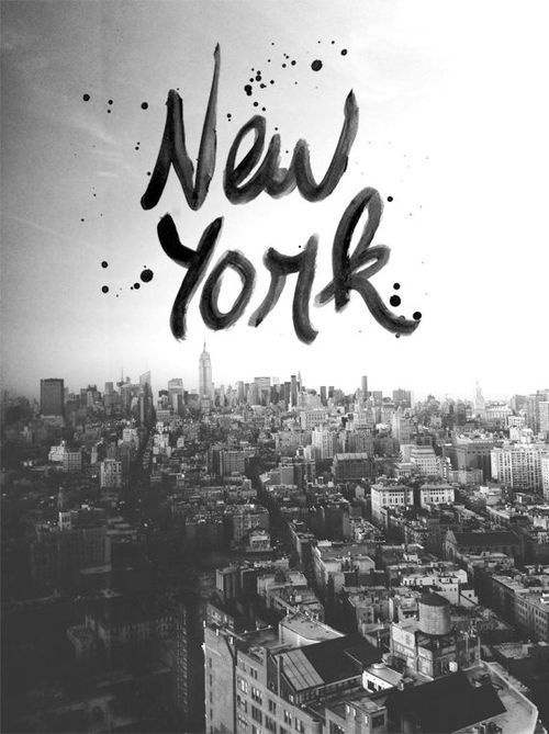 New York #design #graphic #typography