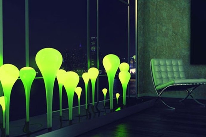 The solar powered Coral Lamp will light up your space in a unique and eco friendly way. #modern #design #product #industrial #technology