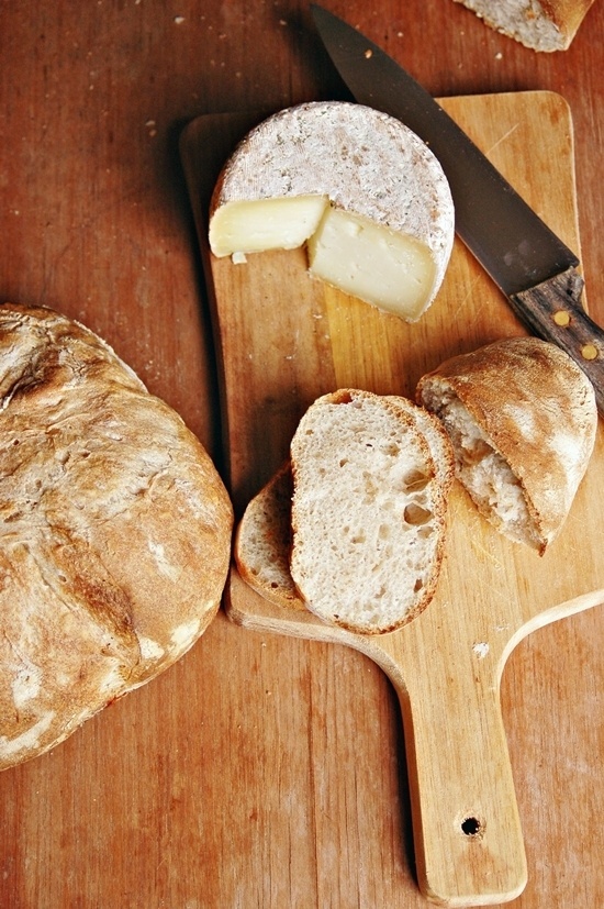 pane con farina macinata a pietra #food