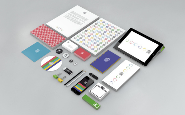 TQM on Behance #benderski #univers #gabriel #brand #system #logo #colour