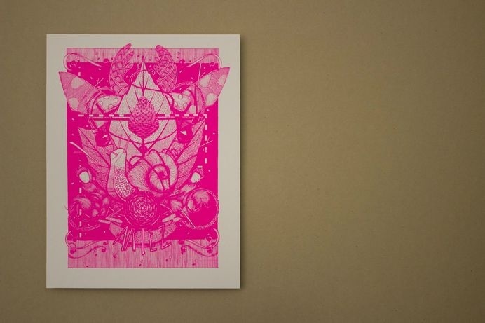24 Artists, 1 Calendar, 1 Year - Some Other New Year. Much more at: https://www.behance.net/gallery/26223861/Some-Other-New-Year