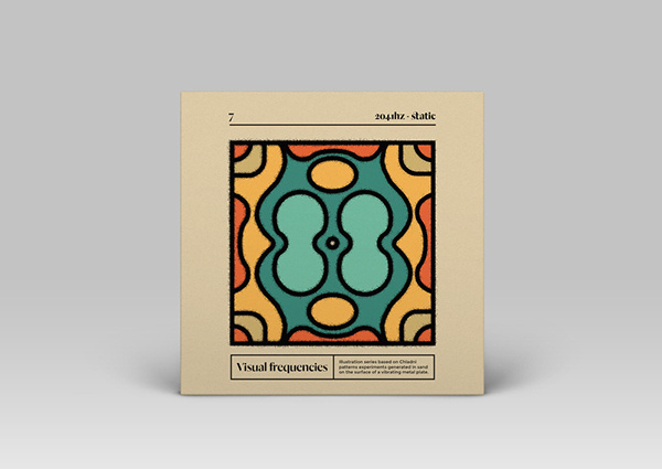 Visual frequencies on Behance #visual #heymikel #frequencies #chladni #illustration #patterns