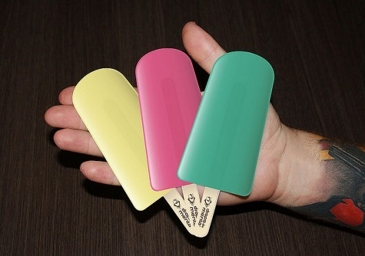 Cheque presente de verão - Picolés | Flickr - Photo Sharing! #branding #this #design #ideas #check #materials