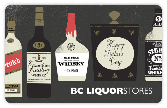 BC Liquor Stores Father's Day illustrations by Tom Froese #illustration #nice #colours