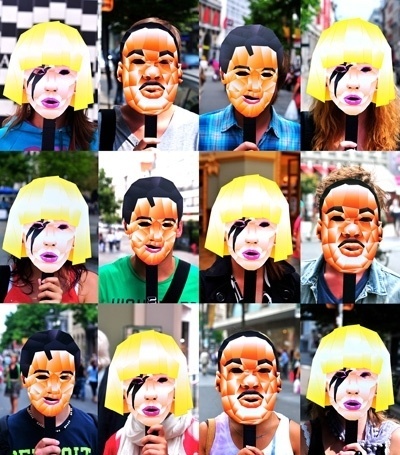 Gonzales: Klets!11 #youth #klets #gaga #elvis #color #luther #mask #things #great #fun #martin #king #lady